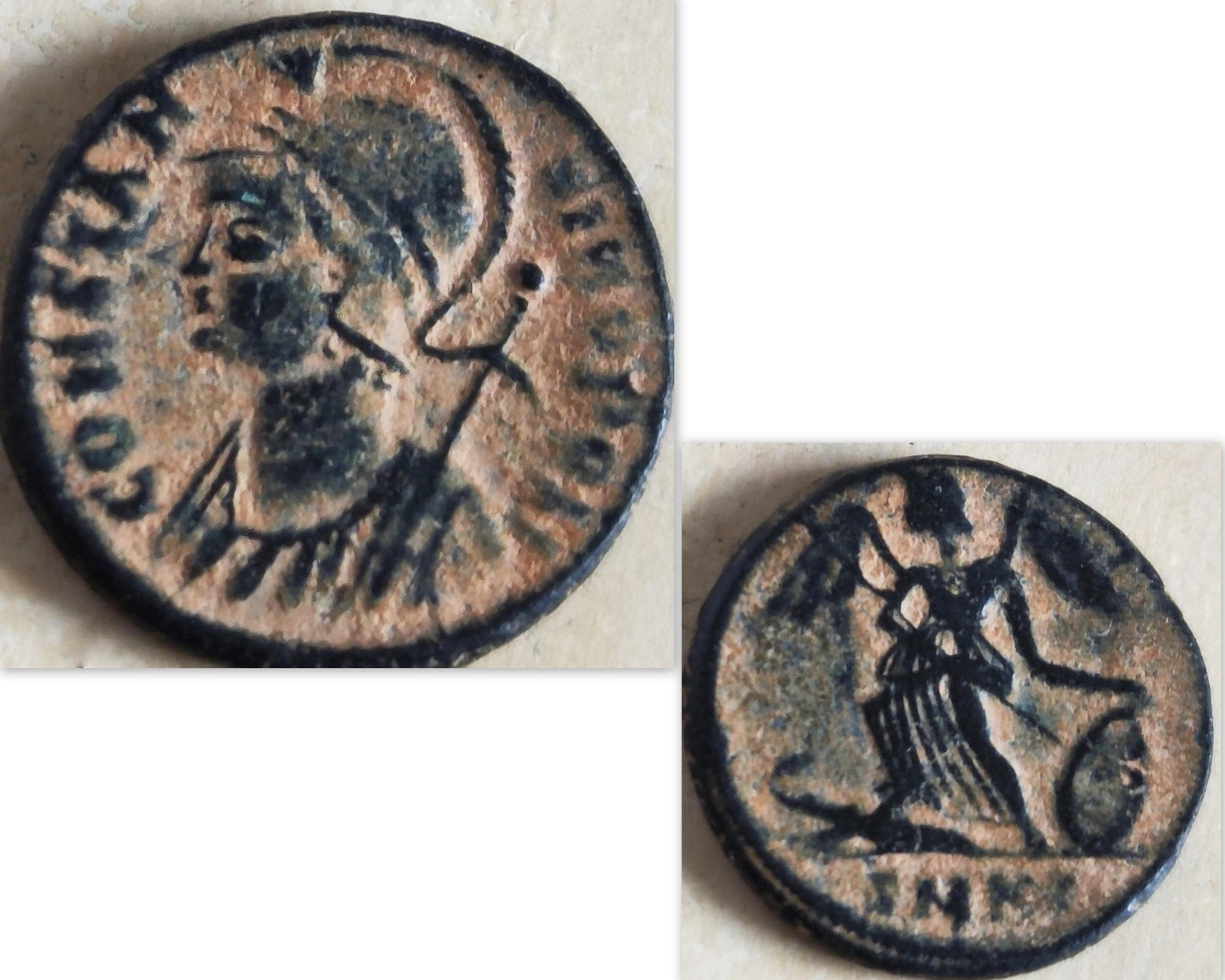 Constantine the Great Pendant, Christian Coin Necklace, Roman Coin Necklace, Ancient Coin Necklace, Antique Coin Pendant, Christian Gift