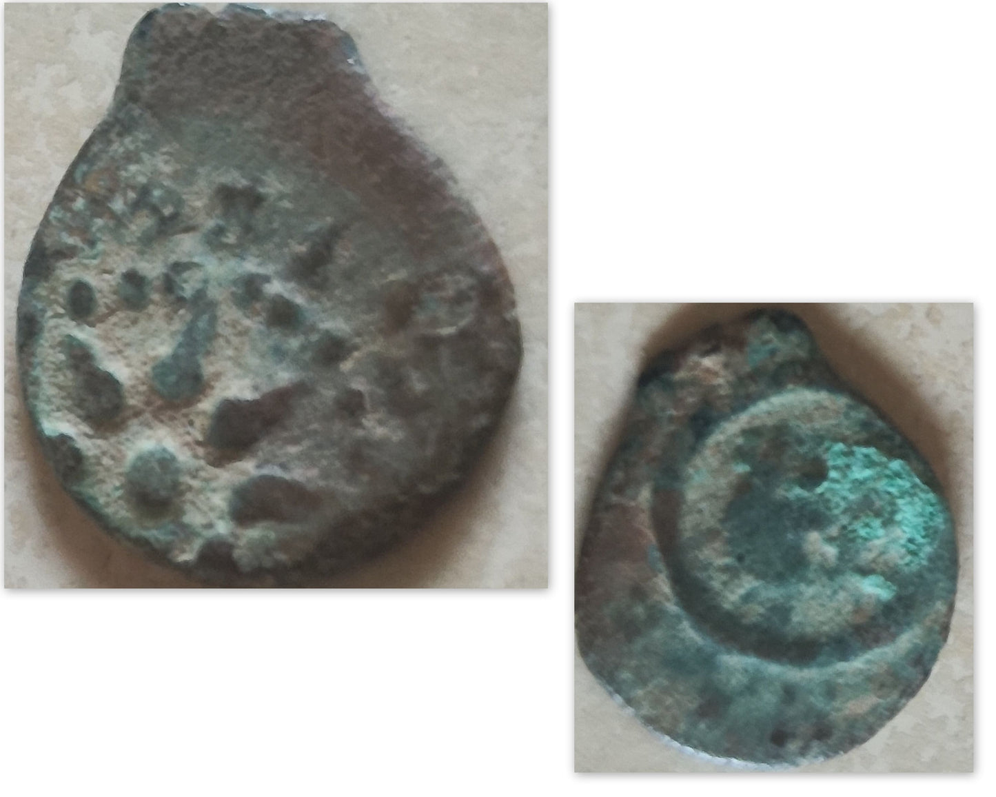 Widow's Mite Silver Pendant: Ancient Coin Christian Necklace Barr Designs