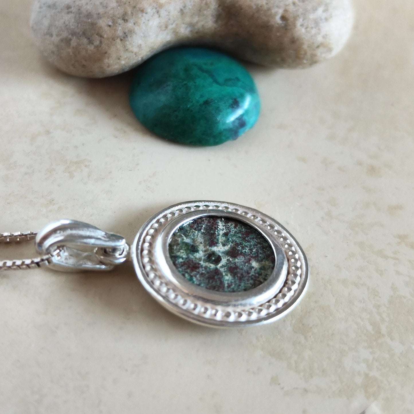 Biblical Widow Mite Coin Silver Necklace, Jesus New Testament Medallion Barr Designs