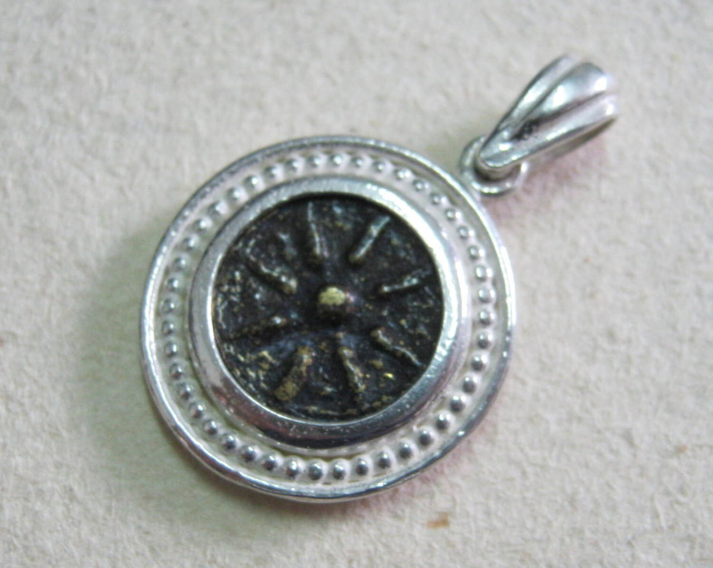 Widow's Mite Copy Coin Silver Necklace, Ancient Replica Coin Pendant, Christian gift for girls boys unisex,  Jesus Biblical Coin Jewelry