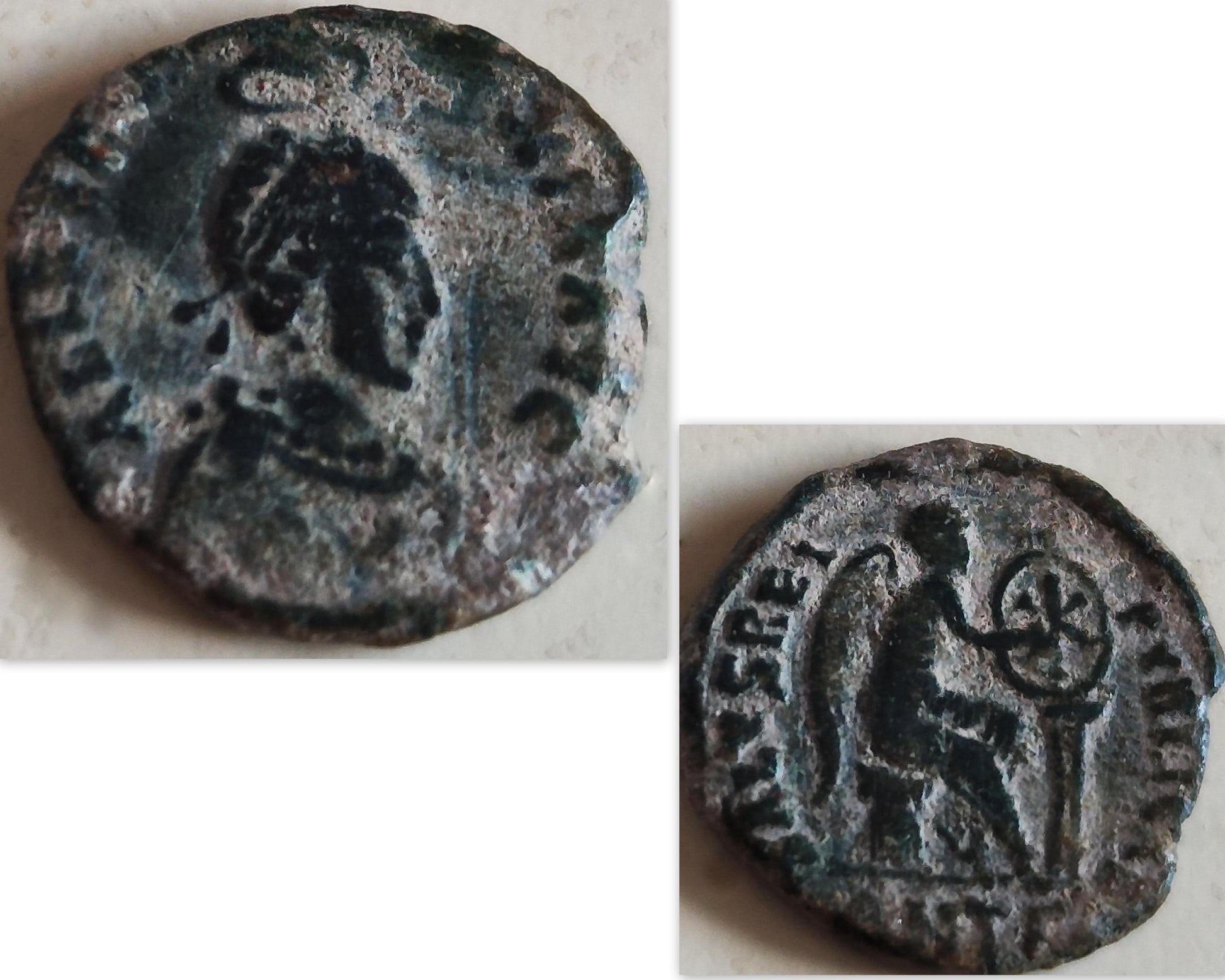Ancient Roman Christian Coin Necklace: Empress Aelia Eudoxia Orthodox Medallion, Gold Plated Barr Designs