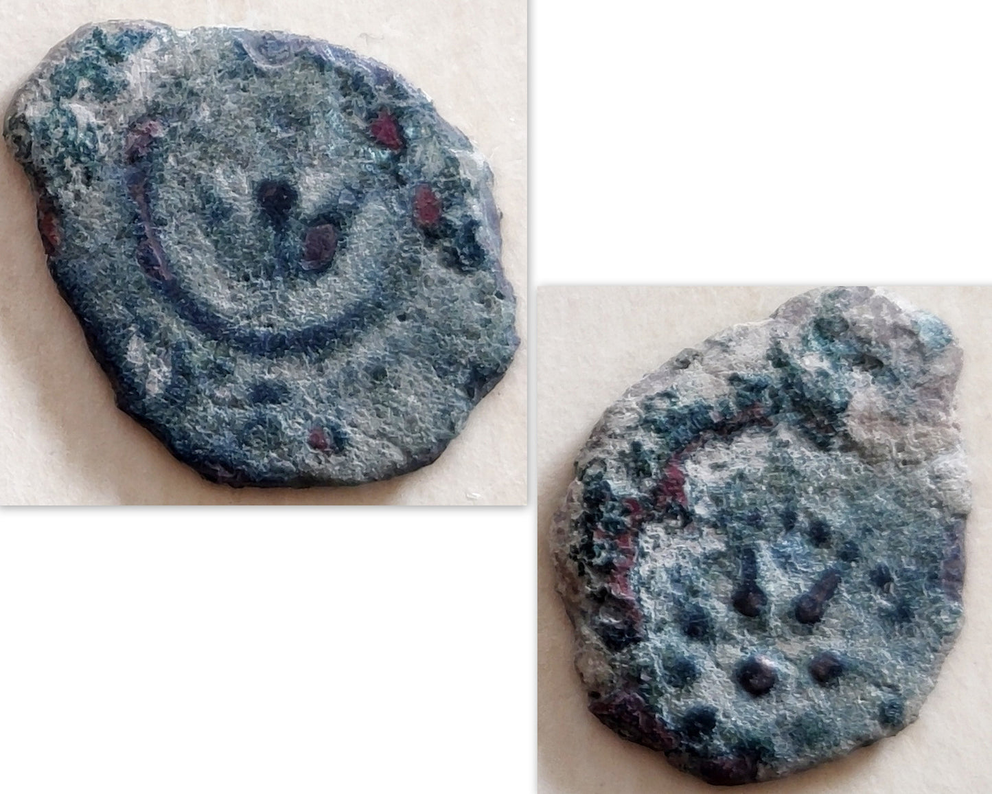 Christian Silver Necklace, Widow's Mite Coin Pendant, Jesus Ancient Jewelry, vintage style necklace, Flower nature pendant, Israeli jewelry