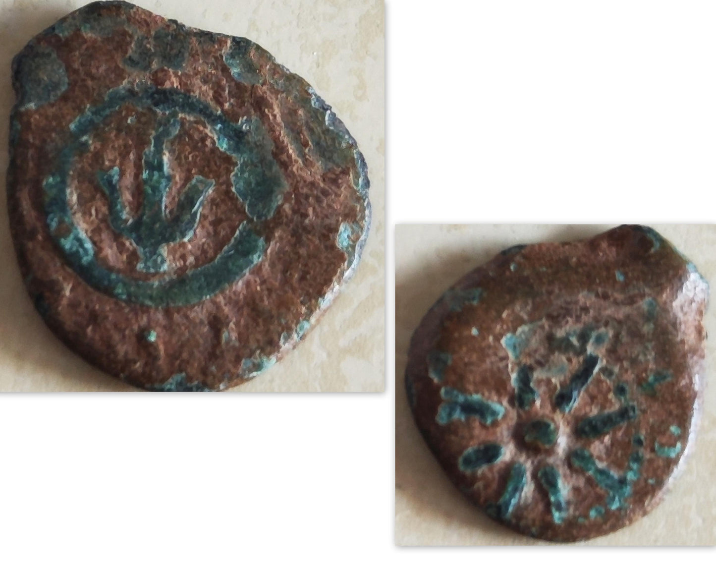 Christian Artifact Silver Pendant for Men, Ancient Judean Widow’s Mite Necklace, Jesus Poor Widow Story Jewelry