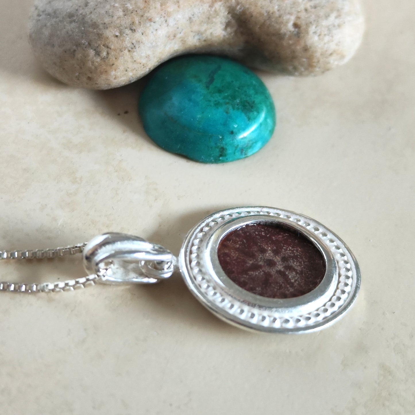 Real Antique Biblical Widow's Mite Coin Necklace, Ancient Christian Coin Silver  Pendant, Judean Prutah Barr Designs