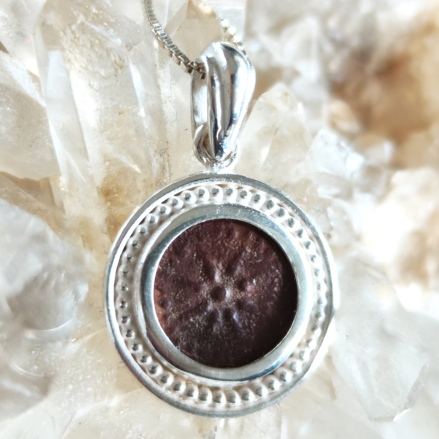 Real Antique Biblical Widow's Mite Coin Necklace, Ancient Christian Coin Silver  Pendant, Judean Prutah Barr Designs