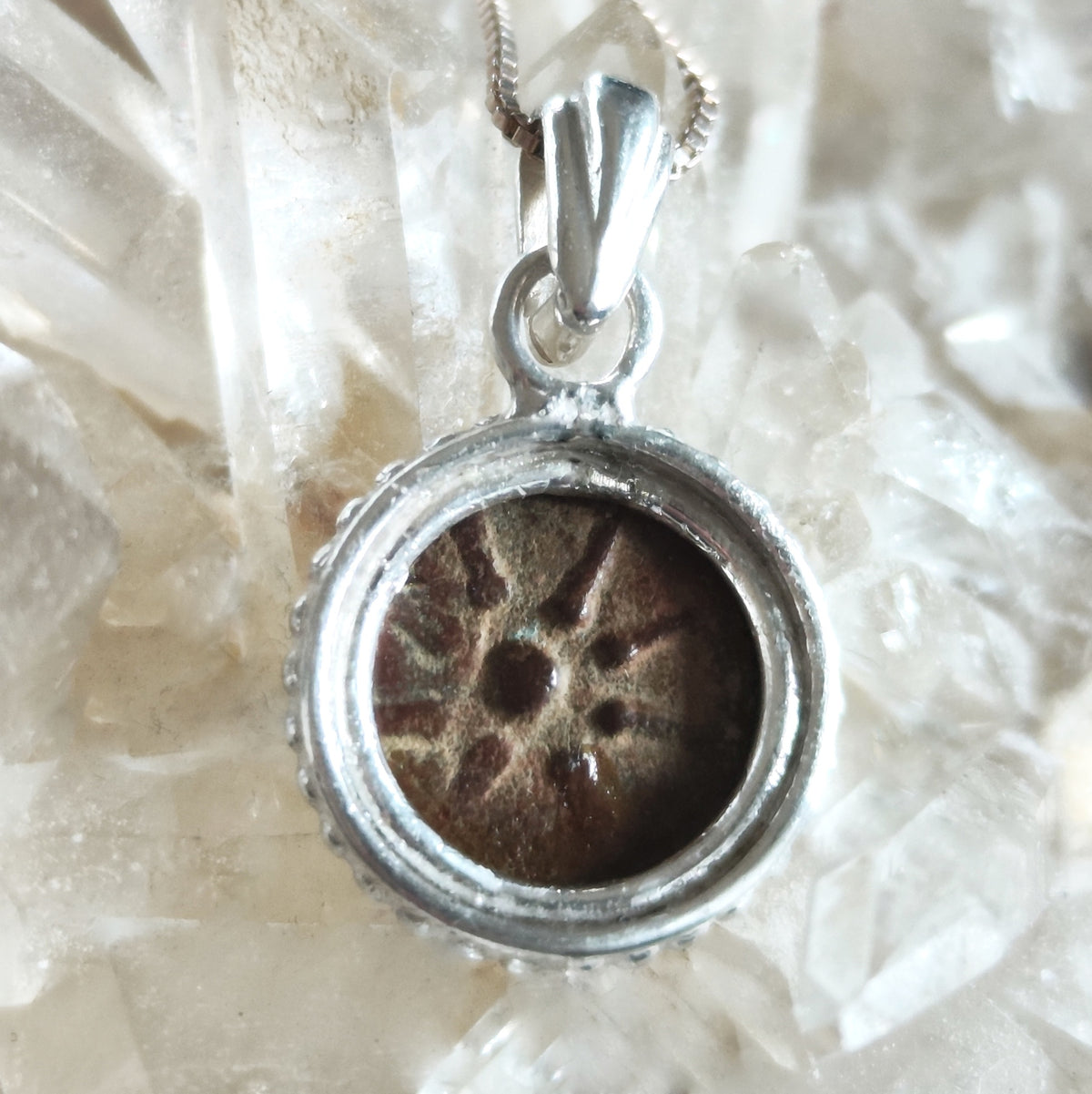 Widow's Mite Biblical Coin Silver Necklace, Authentic Coin Pendant, New Testament Christian Jewelry Barr Designs