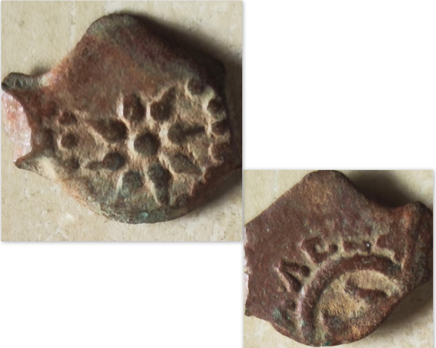 Widow's Mite Coin Necklace: Authentic 2000-Year-Old Biblical Pendant, Sterling Silver Barr Designs