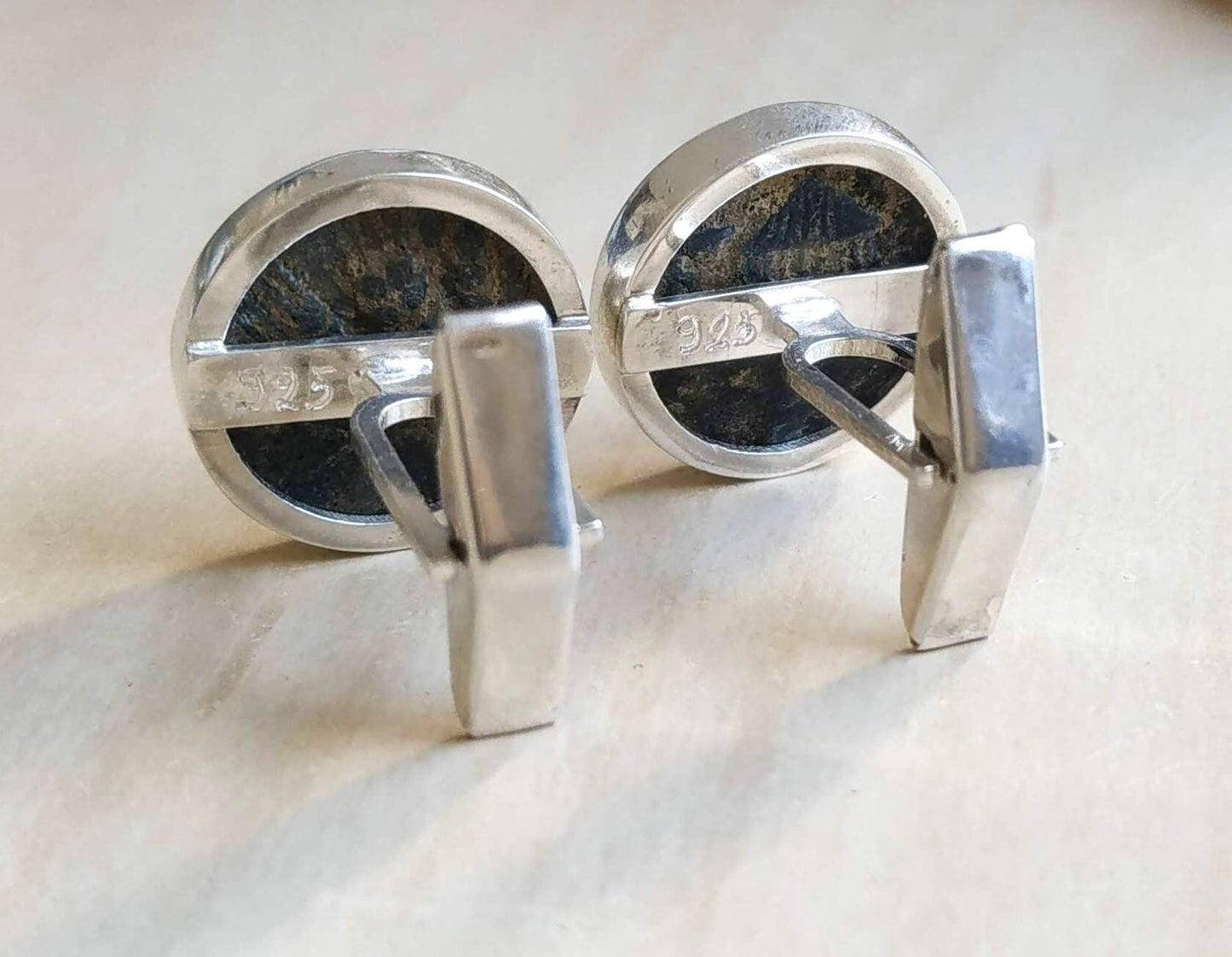 Antique Jewish Coin Cufflinks, Ancient king Herod Agrippa Coin Silver Cufflinks, Roman Coin cufflinks, History Gift for Men, Israeli jewelry