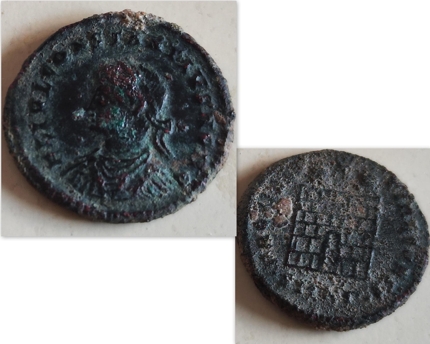 Antique Roman Coin Necklace: Emperor Constantius II, Sterling Silver Pendant Barr Designs