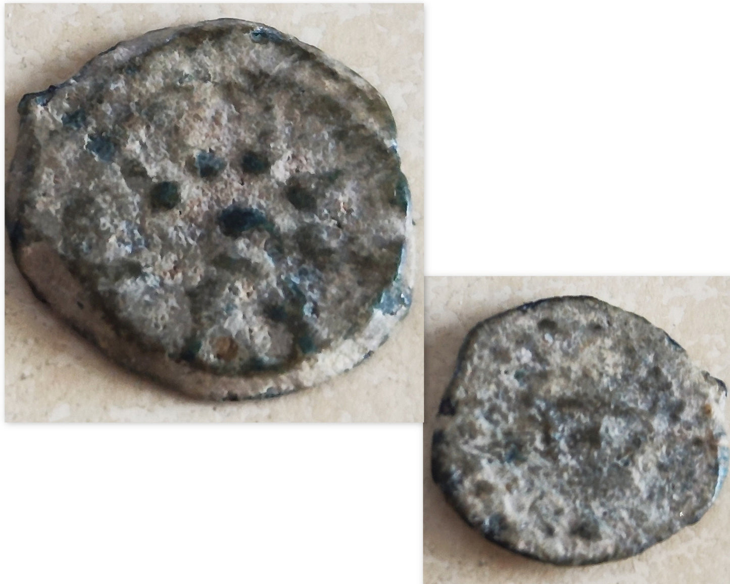 Biblical Widow's Mite Coin Gold Plated Necklace, Christian Coin Medallion, Antique New Testament Pendant, Jesus Ancient Coin Jewelry gift