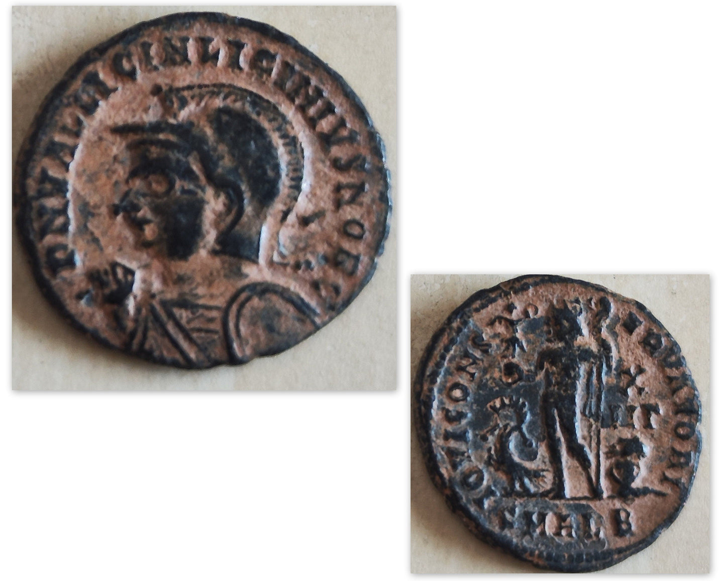 Roman Coin Necklace: Emperor Licinius I, Sterling Silver Medallion Barr Designs